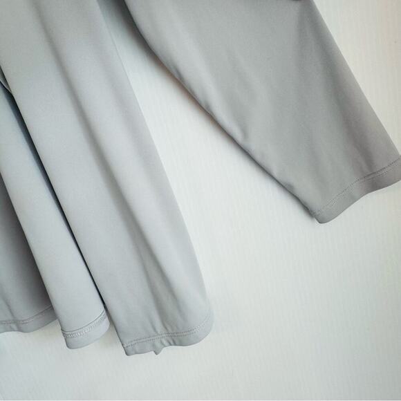 Baleaf long sleeve cardigan top athletic style size extra large grey UPF 50 - Picture 7 of 9